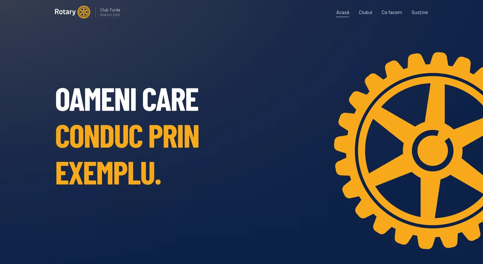 Screenshot Rotary Club Turda